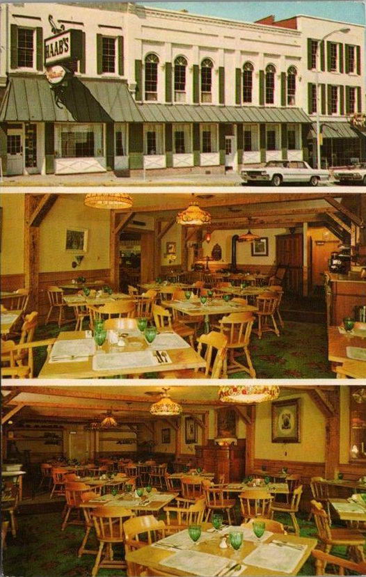 Haabs Restaurant - Old Postcard Photo